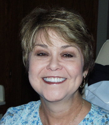 Porcelain veneers as part of a full-mouth reconstruction.