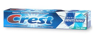 Crest Dual Action Whitening Toothpaste